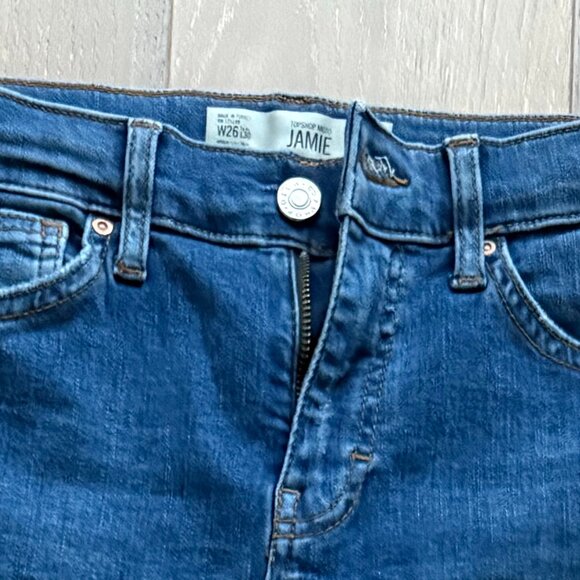 Bundle: 2 Blue Skinny Jeans (One Distressed) - Picture 3 of 5